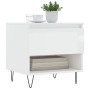 Couchtisch aus Holzwerkstoff glänzend weiß 50x46x50 cm von vidaXL, Couchtisch - Ref: Foro24-830912, Preis: 38,68 €, Rabatt: %