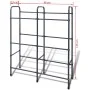 Regal für 6 Stahlboxen von vidaXL, Industrieregale - Ref: Foro24-240971, Preis: 47,02 €, Rabatt: %