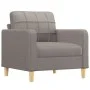 Three-piece sofa set with gray taupe fabric cushions by vidaXL, Sofas - Ref: Foro24-3201265, Price: 637,04 €, Discount: %