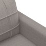 Three-piece sofa set with gray taupe fabric cushions by vidaXL, Sofas - Ref: Foro24-3201265, Price: 649,61 €, Discount: %