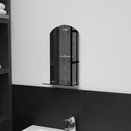 Wandspiegel mit Ablage aus gehärtetem Glas 20x40 cm von vidaXL, Spiegel - Ref: Foro24-249429, Preis: 16,78 €, Rabatt: %