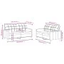 Sofa set with 2 cream fabric cushions by vidaXL, Sofas - Ref: Foro24-3201292, Price: 415,14 €, Discount: %