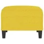 Light yellow fabric footrest 70x55x41 cm by vidaXL, Ottomans - Ref: Foro24-349308, Price: 57,81 €, Discount: %