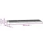 Black and transparent polycarbonate door canopy 350x75 cm by vidaXL, Awnings - Ref: Foro24-153591, Price: 102,77 €, Discount: %