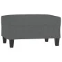 Fußstütze aus dunkelgrauem Stoff 70x55x41 cm von vidaXL, Osmanen - Ref: Foro24-349348, Preis: 63,25 €, Rabatt: %