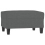 Fußstütze aus dunkelgrauem Stoff 70x55x41 cm von vidaXL, Osmanen - Ref: Foro24-349348, Preis: 66,32 €, Rabatt: %