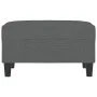 Fußstütze aus dunkelgrauem Stoff 70x55x41 cm von vidaXL, Osmanen - Ref: Foro24-349348, Preis: 63,25 €, Rabatt: %