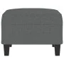 Fußstütze aus dunkelgrauem Stoff 70x55x41 cm von vidaXL, Osmanen - Ref: Foro24-349348, Preis: 63,25 €, Rabatt: %