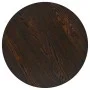 Bistro bar table made of dark ash MDF and steel, round, 60x75 cm. by vidaXL, Kitchen and dining tables - Ref: Foro24-245609, ...