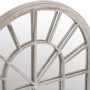 Garden mirror made of iron in sand color for outdoor use, 90x45 cm. by vidaXL, Mirrors - Ref: Foro24-318347, Price: 153,60 €,...