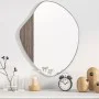 Espejo de pared plateado 60x50 cm de vidaXL, Espejos - Ref: Foro24-348249, Precio: 48,74 €, Descuento: %
