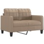 4-piece sofa set with cappuccino synthetic leather cushions by vidaXL, Sofas - Ref: Foro24-3201357, Price: 699,91 €, Discount: %