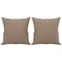 Set von Sofas mit Kissen 4 Stück Kunstleder Cappuccino von vidaXL, Sofas - Ref: Foro24-3201357, Preis: 687,85 €, Rabatt: %