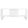 Couchtisch aus Sperrholz glänzend weiß 90x50x36,5 cm von vidaXL, Couchtisch - Ref: Foro24-830590, Preis: 68,03 €, Rabatt: %