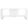 Plywood white glossy coffee table 90x50x36.5 cm by vidaXL, Coffee table - Ref: Foro24-830590, Price: 67,19 €, Discount: %
