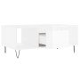 Couchtisch aus Sperrholz glänzend weiß 90x50x36,5 cm von vidaXL, Couchtisch - Ref: Foro24-830590, Preis: 68,03 €, Rabatt: %