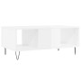 Couchtisch aus Sperrholz glänzend weiß 90x50x36,5 cm von vidaXL, Couchtisch - Ref: Foro24-830590, Preis: 68,03 €, Rabatt: %