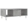 Mesa de centro madera contrachapada gris hormigón 90x50x36,5 cm de vidaXL, Mesas de centro - Ref: Foro24-830592, Precio: 61,1...