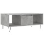Plywood gray concrete coffee table 90x50x36.5 cm by vidaXL, Coffee table - Ref: Foro24-830592, Price: 61,83 €, Discount: %