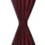 2 micro-satin curtains with burgundy loops, 140 x 225 cm by vidaXL, Curtains and curtains - Ref: Foro24-130363, Price: 35,24 ...
