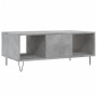 Plywood gray concrete coffee table 90x50x36.5 cm by vidaXL, Coffee table - Ref: Foro24-830592, Price: 61,83 €, Discount: %