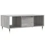 Mesa de centro madera contrachapada gris Sonoma 90x50x36,5 cm de vidaXL, Mesas de centro - Ref: Foro24-830586, Precio: 61,90 ...