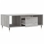 Mesa de centro madera contrachapada gris Sonoma 90x50x36,5 cm de vidaXL, Mesas de centro - Ref: Foro24-830586, Precio: 62,58 ...
