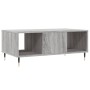 Mesa de centro madera contrachapada gris Sonoma 90x50x36,5 cm de vidaXL, Mesas de centro - Ref: Foro24-830586, Precio: 62,58 ...