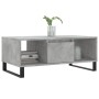 Mesa de centro madera contrachapada gris hormigón 90x50x36,5 cm de vidaXL, Mesas de centro - Ref: Foro24-830600, Precio: 60,9...