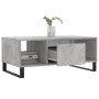 Mesa de centro madera contrachapada gris hormigón 90x50x36,5 cm de vidaXL, Mesas de centro - Ref: Foro24-830600, Precio: 60,9...
