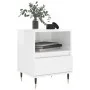 Bedside tables 2 units engineered wood white gloss 40x35x50 cm by vidaXL, Nightstands - Ref: Foro24-830609, Price: 77,39 €, D...