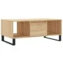 Sonoma Couchtisch aus Eichensperrholz 90x50x36,5 cm von vidaXL, Couchtisch - Ref: Foro24-830599, Preis: 59,97 €, Rabatt: %
