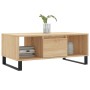 Mesa de centro madera contrachapada roble Sonoma 90x50x36,5 cm de vidaXL, Mesas de centro - Ref: Foro24-830599, Precio: 60,98...