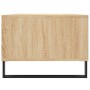 Mesa de centro madera contrachapada roble Sonoma 90x50x36,5 cm de vidaXL, Mesas de centro - Ref: Foro24-830599, Precio: 60,98...