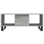 Mesa de centro madera contrachapada gris Sonoma 90x50x36,5 cm de vidaXL, Mesas de centro - Ref: Foro24-830602, Precio: 61,47 ...