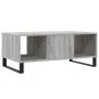 Mesa de centro madera contrachapada gris Sonoma 90x50x36,5 cm de vidaXL, Mesas de centro - Ref: Foro24-830602, Precio: 61,47 ...