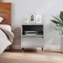 Sonoma Nachttisch aus grauem Holzwerkstoff 40x35x50 cm von vidaXL, Nachttische - Ref: Foro24-830616, Preis: 41,67 €, Rabatt: %