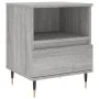 Sonoma Nachttisch aus grauem Holzwerkstoff 40x35x50 cm von vidaXL, Nachttische - Ref: Foro24-830616, Preis: 41,67 €, Rabatt: %