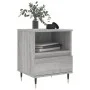 Sonoma Nachttisch aus grauem Holzwerkstoff 40x35x50 cm von vidaXL, Nachttische - Ref: Foro24-830616, Preis: 41,67 €, Rabatt: %