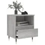 Sonoma Nachttisch aus grauem Holzwerkstoff 40x35x50 cm von vidaXL, Nachttische - Ref: Foro24-830616, Preis: 41,67 €, Rabatt: %