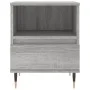 Sonoma Nachttisch aus grauem Holzwerkstoff 40x35x50 cm von vidaXL, Nachttische - Ref: Foro24-830616, Preis: 41,67 €, Rabatt: %