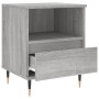 Sonoma Nachttisch aus grauem Holzwerkstoff 40x35x50 cm von vidaXL, Nachttische - Ref: Foro24-830616, Preis: 42,30 €, Rabatt: %