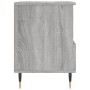 Sonoma Nachttisch aus grauem Holzwerkstoff 40x35x50 cm von vidaXL, Nachttische - Ref: Foro24-830616, Preis: 42,30 €, Rabatt: %