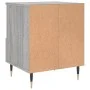 Sonoma Nachttisch aus grauem Holzwerkstoff 40x35x50 cm von vidaXL, Nachttische - Ref: Foro24-830616, Preis: 41,67 €, Rabatt: %
