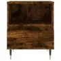 Engineered wood smoked oak bedside table 40x35x50 cm by vidaXL, Nightstands - Ref: Foro24-830614, Price: 40,51 €, Discount: %