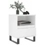 Bedside tables 2 units engineered wood white 40x35x50 cm by vidaXL, Nightstands - Ref: Foro24-830637, Price: 86,29 €, Discoun...