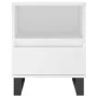 Bedside tables 2 units engineered wood white 40x35x50 cm by vidaXL, Nightstands - Ref: Foro24-830637, Price: 86,29 €, Discoun...