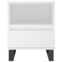 Nachttische 2 Stk. Holzwerkstoff weiß 40x35x50 cm von vidaXL, Nachttische - Ref: Foro24-830637, Preis: 87,41 €, Rabatt: %