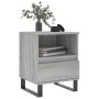 Nachttisch 2 Stk. Holzwerkstoff Sonoma grau 40x35x50 cm von vidaXL, Nachttische - Ref: Foro24-830649, Preis: 83,62 €, Rabatt: %