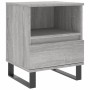 Nachttisch 2 Stk. Holzwerkstoff Sonoma grau 40x35x50 cm von vidaXL, Nachttische - Ref: Foro24-830649, Preis: 83,62 €, Rabatt: %